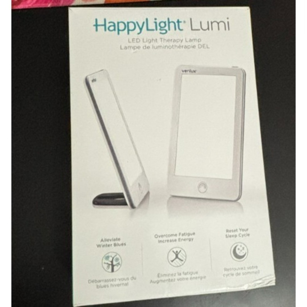 Verilux HappyLight Lumi VT41 LED White Light Therapy Lamp #1947